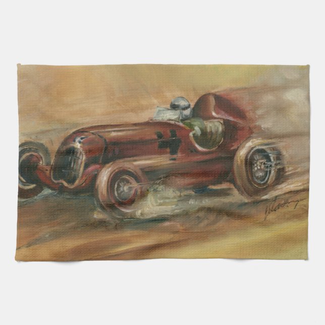 Le Mans Racecar by Ethan Harper Towel (Horizontal)