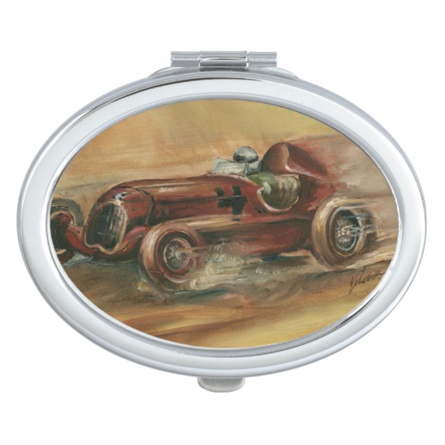 Le Mans Racecar by Ethan Harper Vanity Mirror (Front)