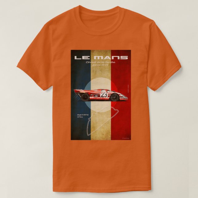 Le Mans Vintage 917 Salzburg Long T-Shirt (Design Front)