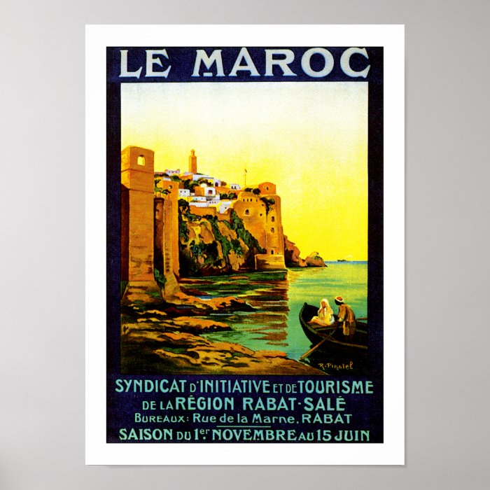 Le Maroc ~ Rabat Print