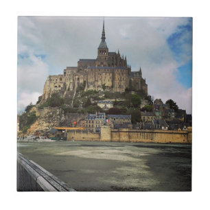 Le Mont-Saint-Michel Ceramic Tile