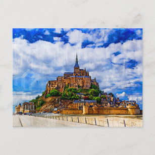 Postcards from Mont Saint Michel - StyleChe