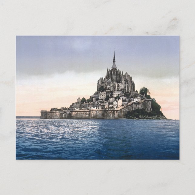 Le Mont-Saint-Michel France Travel Postcard (Front)