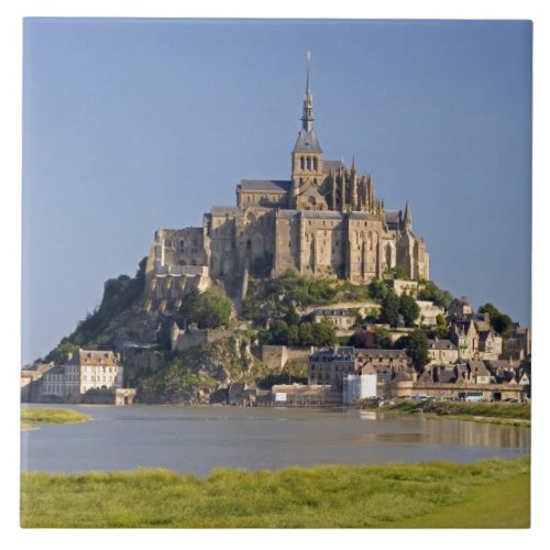 Le Mont Saint Michel in the region of Ceramic Tile