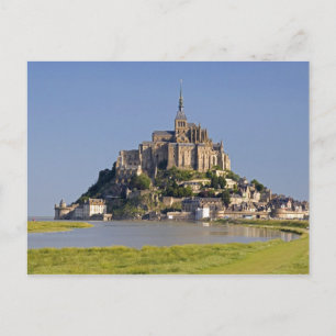 Le Mont Saint Michel in the region of Postcard