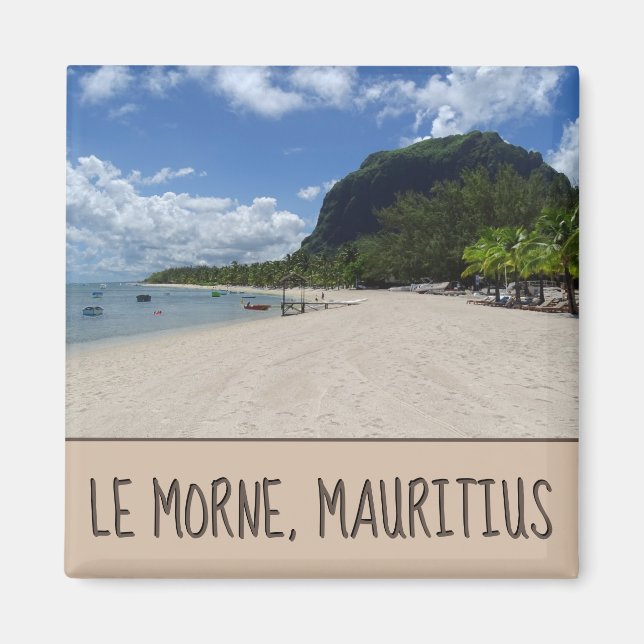 Le Morne, Mauritius Magnet (Front)