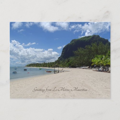 Le Morne Mauritius Postcard