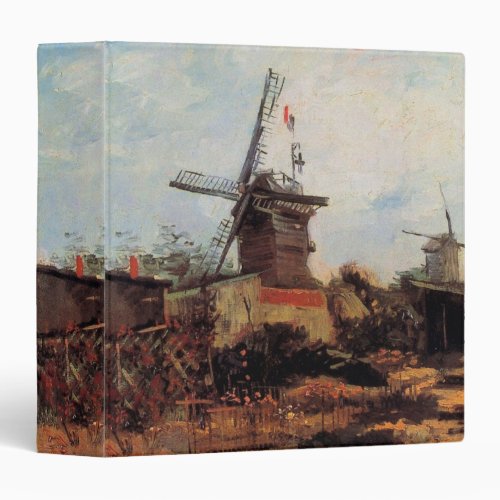 Le Moulin de Blute Fin by Vincent van Gogh Binder