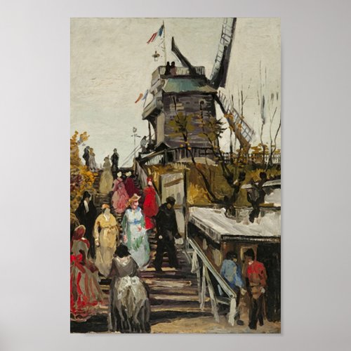 Le Moulin de Blute_Fin Van Gogh Fine Art Poster