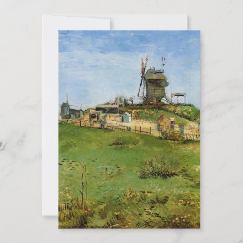 Le Moulin de la Galette by Vincent van Gogh