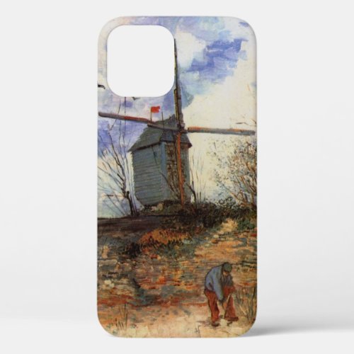 Le Moulin de la Galette by Vincent van Gogh iPhone 12 Case