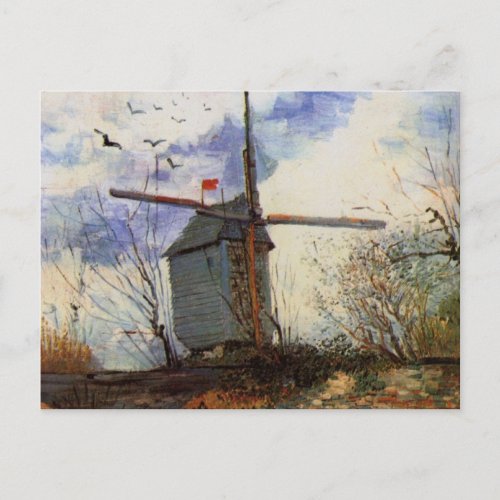 Le Moulin de la Galette by Vincent van Gogh Postcard