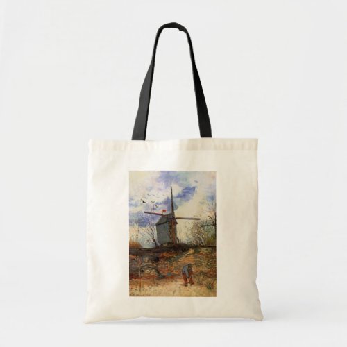 Le Moulin de la Galette by Vincent van Gogh Tote Bag