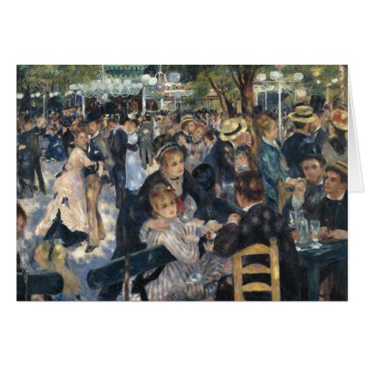 Le Moulin de la Galette Cards (Front Horizontal)