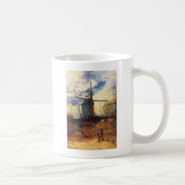 Le Moulin de la Galette Van Gogh Coffee Mug (Right)