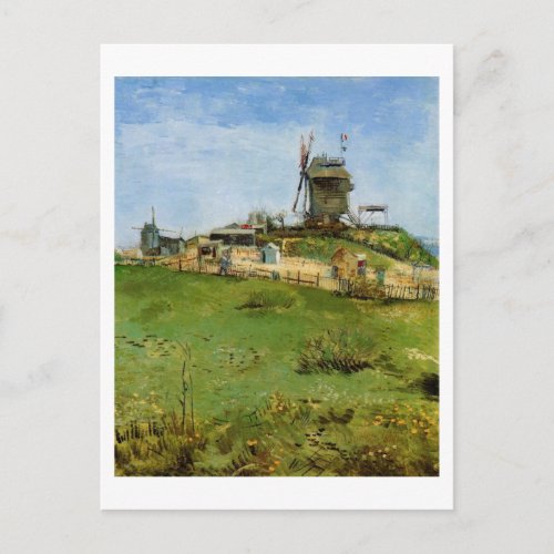 Le Moulin de la Galette Vincent van Gogh Postcard