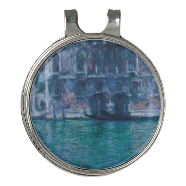 Le palais da Mula Claude Monet  Golf Hat Clip (Front)