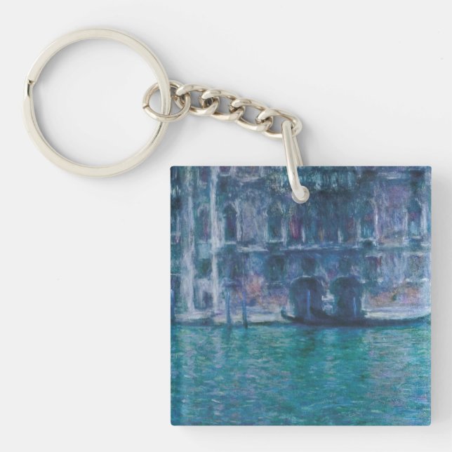 Le palais da Mula Claude Monet   Keychain (Front)