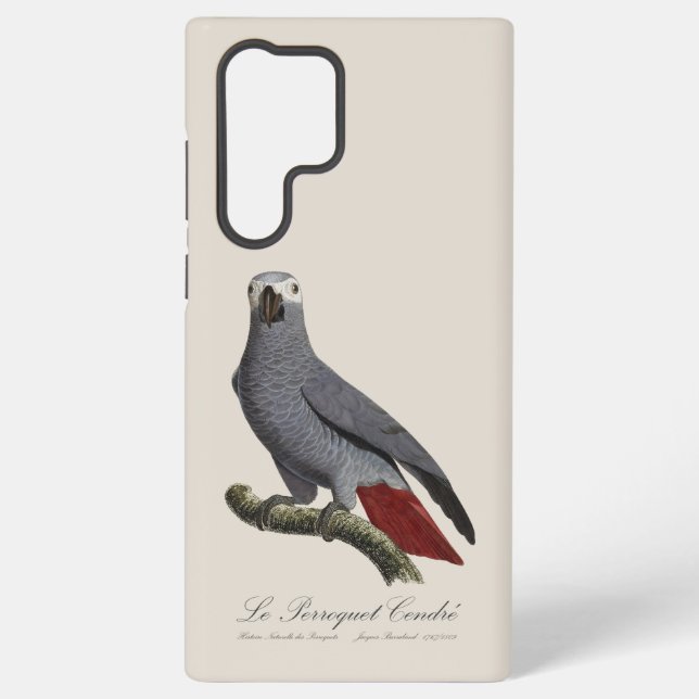 Le Perroquet Cendre - 19th century illustration  Samsung Galaxy Case (Back)