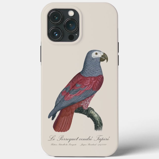 Le Perroquet cendre Tapire  Case-Mate iPhone Case (Back)