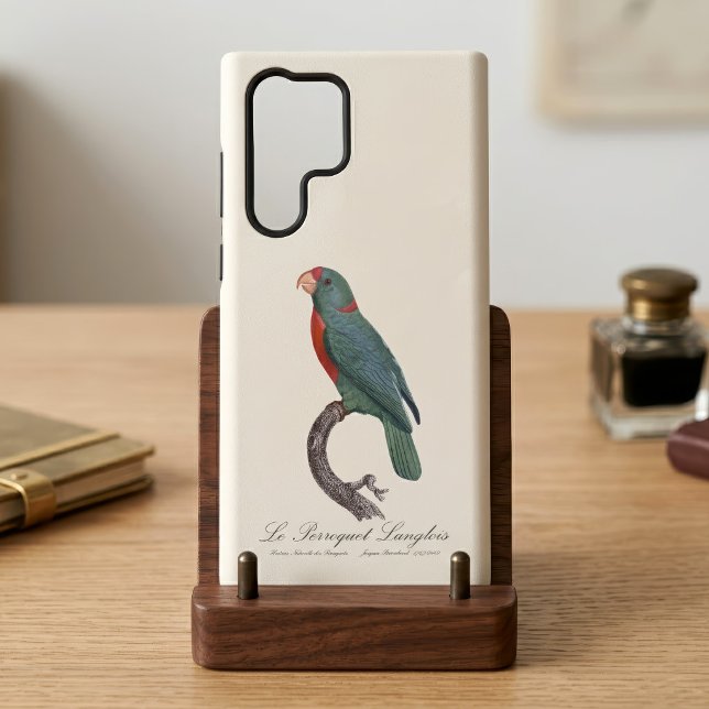 Le Perroquet Langlois by Jacques Barraband Samsung Galaxy Case (Le Perroquet Langlois by Jacques Barraband. Case)