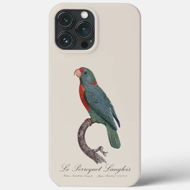 Le Perroquet Langlois  Case-Mate iPhone Case (Back)