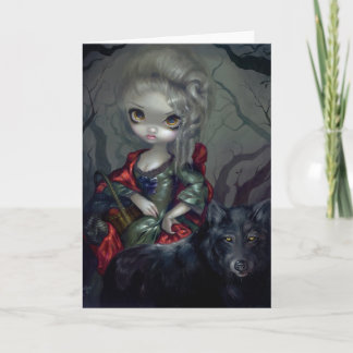 "Le Petit Chaperon Rouge" Greeting Card