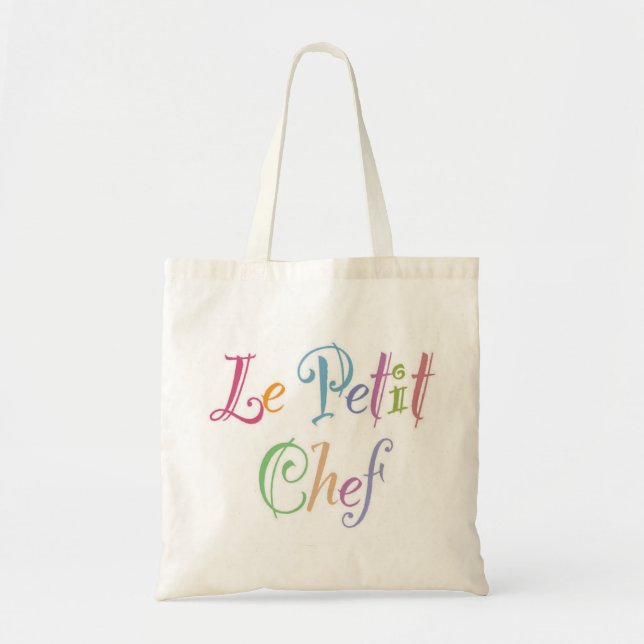 Le Petit Chef tote bag (Front)