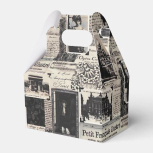 Le Petit Francais Illustre Favor Boxes