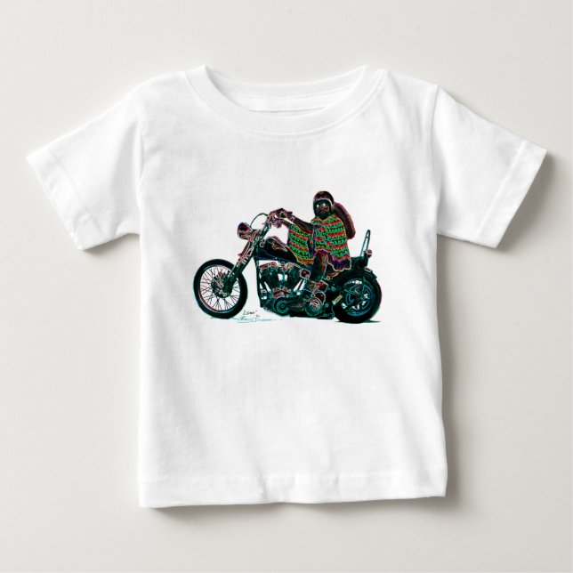 Le petit Motard de L'enfer! Baby T-Shirt (Front)