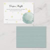 Le Petit Prince Baby Shower | Diaper Raffle