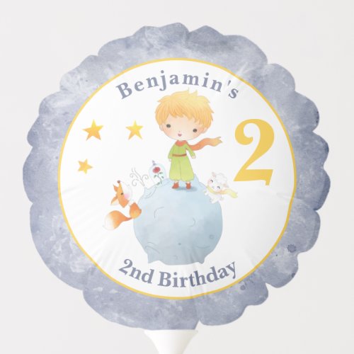Le Petit Prince Birthday Balloon