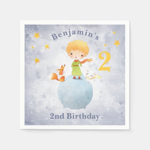 Le Petit Prince Birthday Napkins