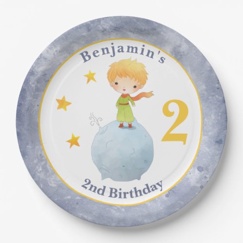 Le Petit Prince Birthday  Paper Plates
