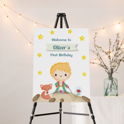 Le Petit Prince Little Prince Welcome Sign