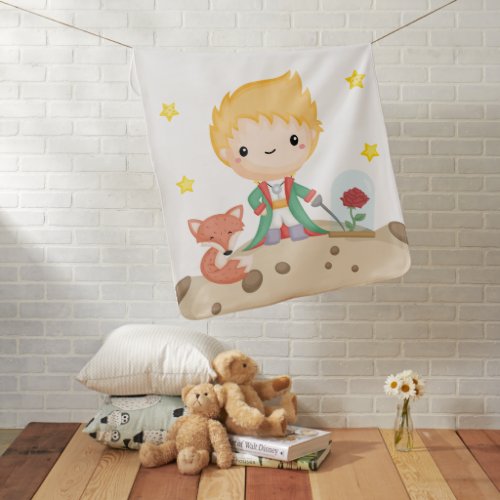 Le Petit Prince Nursery Room Kids Room Baby Blanket