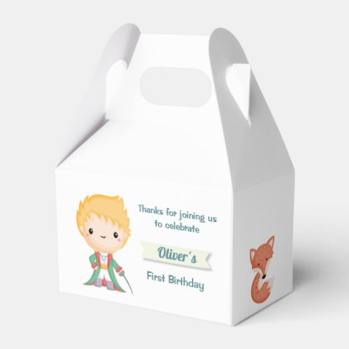 Le Petit Prince The Little Prince Birthday Favor Boxes