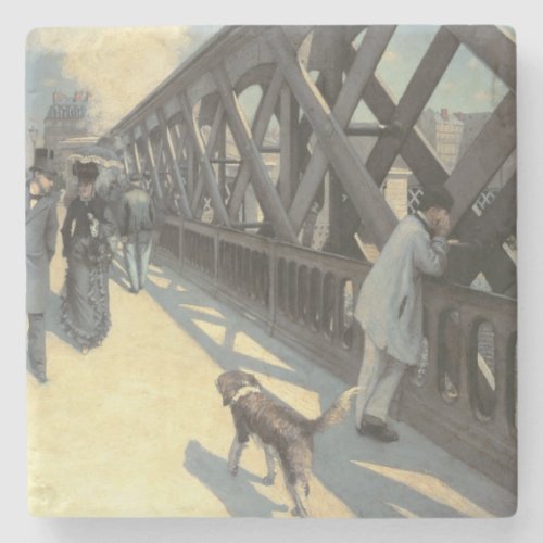 Le Pont de LEurope 1876 Stone Coaster