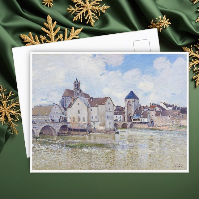 Le Pont de Moret, Alfred Sisley Postcard (Creator Uploaded)