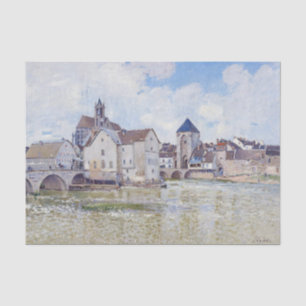 Le Pont de Moret, Alfred Sisley Tissue Paper