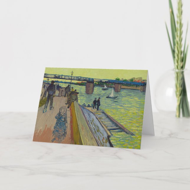 Le Pont de Trinquetaille | Vincent van Gogh Card (Front)