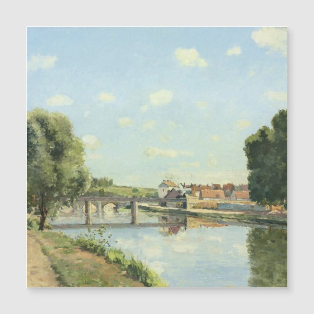 Le Pont Du Chemin De Fer Camille Pissarro   (Front)
