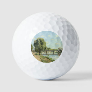 Le Pont Du Chemin De Fer Camille Pissarro Golf Balls