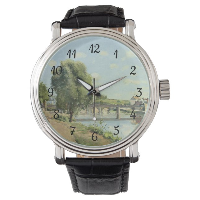Le Pont Du Chemin De Fer Camille Pissarro   Watch (Front)