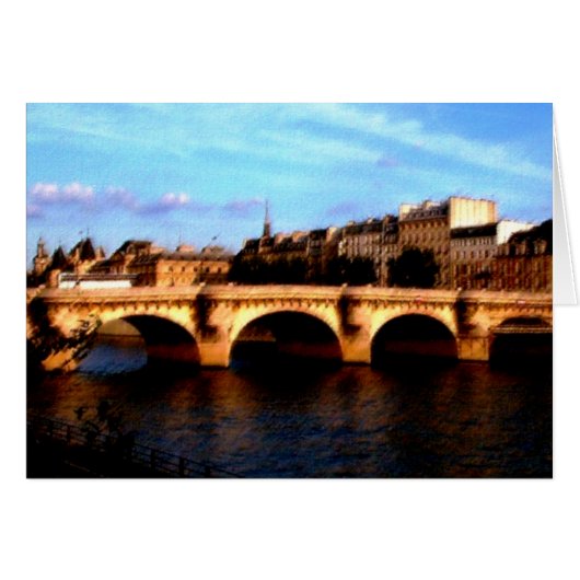 Le Pont Neuf Cards (Front Horizontal)