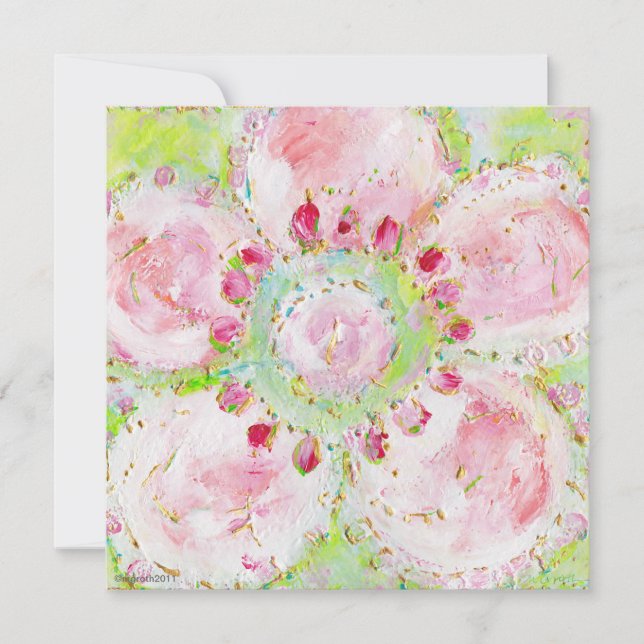 "le printemps" shower invitation (Front)