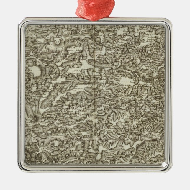 Le Puy Metal Ornament (Front)