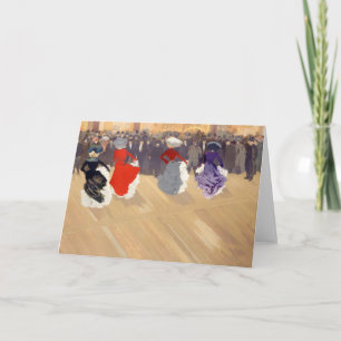 Le Quadrille au Moulin-Rouge Louis Abel-Truchet Card