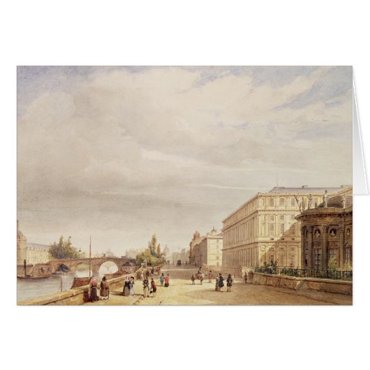 Le Quai d'Orsay, 1839 Cards (Front Horizontal)