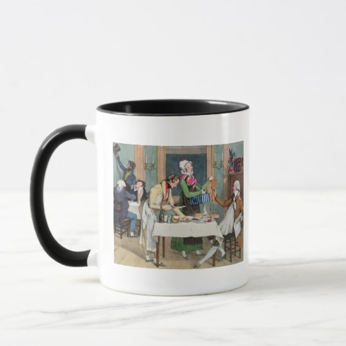 Le Restaurant pub by Rodwell and Martin 1820 c Mug